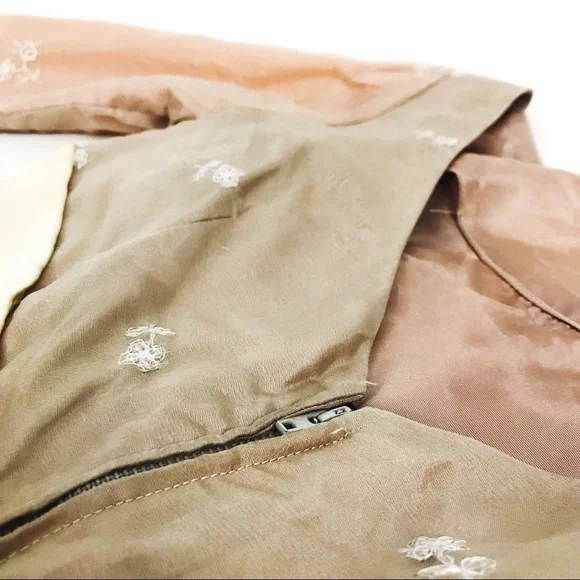 Vintage 1950’s Kay-Seliq Embroidered Organza DressSize XS